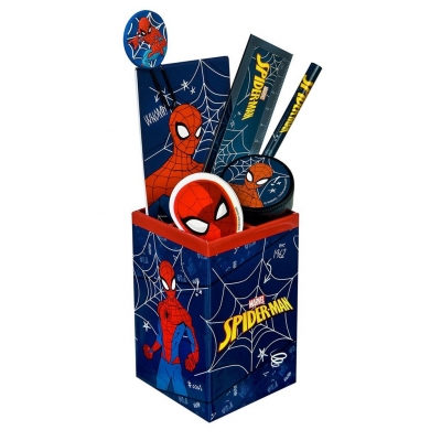 Pojemnik z przyborami szkolnymi Spider-Man 7el