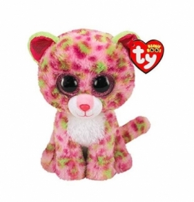 Beanie Boos: Lainey - maskotka różowy leopard, 15cm (36312)