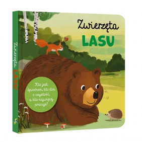 Zestaw Kakadu: książka Zwierzęta lasu z piórem interaktywnym, plakatem i mówiącymi puzzlami, 36 el. - Piotr Wojtyra, Magdalena Młodnicka