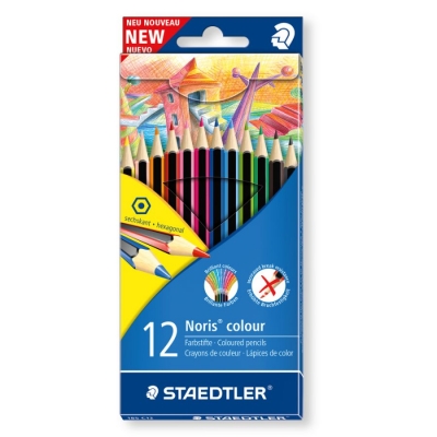 Kredki Noris Colour 12 kolorów Wopex STAEDTLER (S 185 C12)
