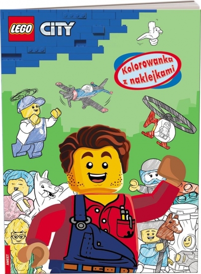 LEGO(R) City. Kolorowanka z naklejkami