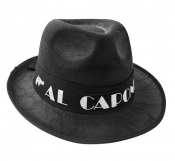 Kapelusz Al Capone czarny