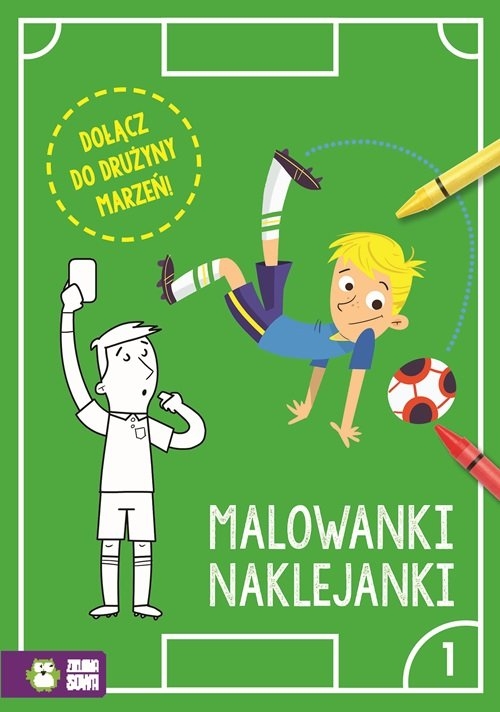 Piłkarskie malowanki naklejanki Część 1