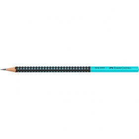 Ołówek Faber-Castell Jumbo Grip Two Tone - czarny/turkusowy (511912 FC)