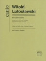 Paroles tissees opracowanie na tenor i fortepian Witold Lutosławski, Jean-Francois Chabrun, Edward