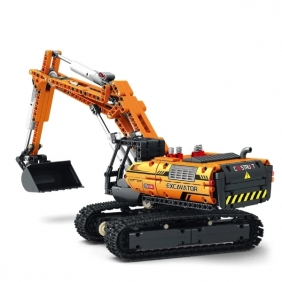 Reobrix, Klocki Engineering Excavator - Dynamic Version, 1106 el.