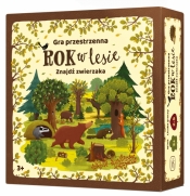 Rok w lesie. Znajdź zwierzaka - Emilia Dziubak