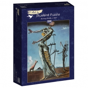 Bluebird Puzzle 1000: Salvador Dali, Płonąca żyrafa, 1937 (60112)