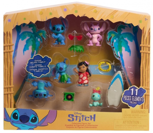 Stitch zestaw figurek kolekcjonerskich Disney