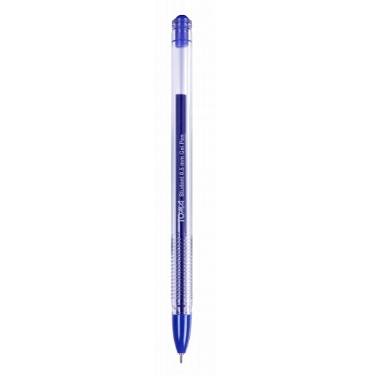 Długopis żelowy Student, 20 sztuk - niebieski