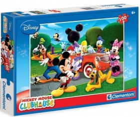 Puzzle 100 Klub Przyjaciół Myszki Miki