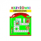 Krzyżówki obrazkowe. Wesołe zwierzaki 4-8 lat - Opracowanie zbiorowe