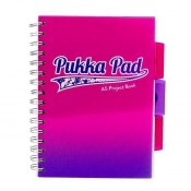 Kołozeszyt Pukka Pad Project Book Fusion A5/200k - różowy (8412-FUS)