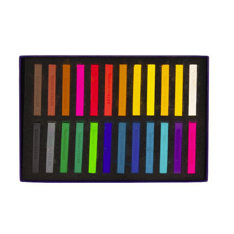 Pastele suche, 24 kolory (323120002)