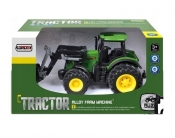 Traktor 1:24 zielony