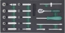 S04H2126KV Zestaw 26szt. narzędzi 1/4 we wkładce EVA