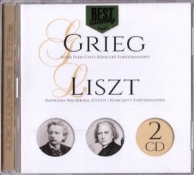 Wielcy kompozytorzy - Grieg, Liszt (2 CD) - Grieg Edward , Ferenc Liszt