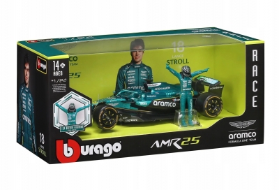 <img src='https://webimage.pl/pics/126/0/d4893993020126.jpg' style='height:440px' /> Bburago 1:24 FORMULA ASTON MARTIN ARAMCO COGNIZANT TEAM AMR25 2025 AUSTRALIAN F1 GP 2025 Lance Stroll 18-28071_18