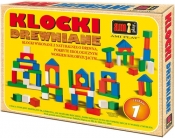 Klocki drewniane kolorowe - <br />
