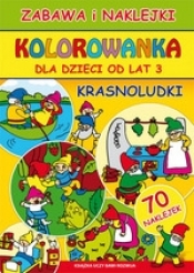 Kolorowanka dla dzieci od lat 3. Krasnoludki - Katarzyna Bogucka