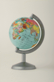 Globus polityczny 70 mm