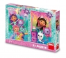 Puzzle Koci Domek Gabi Disco Party 2w1