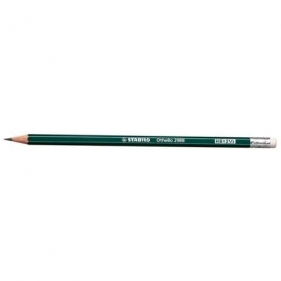 Ołówek Othello B z gumką (12szt) STABILO