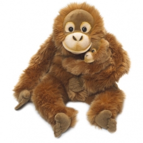 Orangutan mama z dzieckiem 30 cm