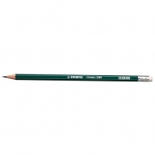 Ołówek Othello B z gumką (12szt) STABILO