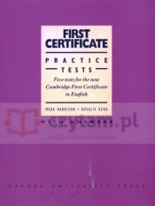 FC Pract.Tests 1 w/key New - Mark Harrison, Rosalie Kerr