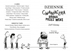 Dziennik cwaniaczka 9. Droga przez mękę - Jeff Kinney