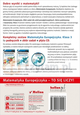 Matematyka Europejczyka. Zbiór zadań dla szkół ponadgimnazjalnych. Zakres podstawowy i rozszerzony. Klasa 3 - Katarzyna Nowoświat, Artur Nowoświat