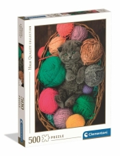 Puzzle 500 Fluffy Kitten