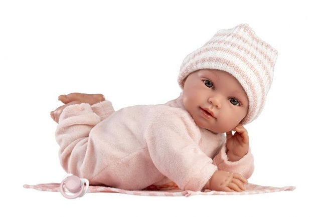 <img src='https://webimage.pl/pics/126/7/d8426265637126.jpg' style='height:440px' /> Lalka placząca Olivia z kocykiem 38cm