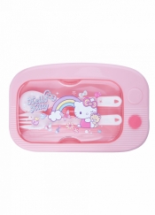 Coolpack, Śniadaniówka MIL 1000 ml Hello Kitty Pink 1 - Pink Light/Dark (20127PTR)