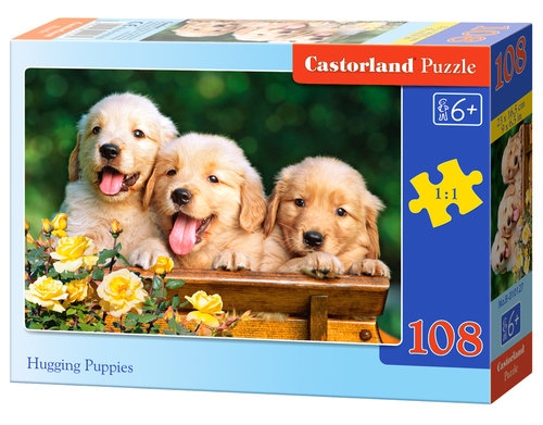 Puzzle Hugging Puppies 108 elementów (010127)