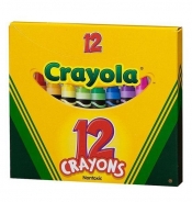 Kredki świecowe bezpieczne 12 kolorów CRAYOLA