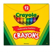 Kredki świecowe Crayola, 12 kolorów (0012)