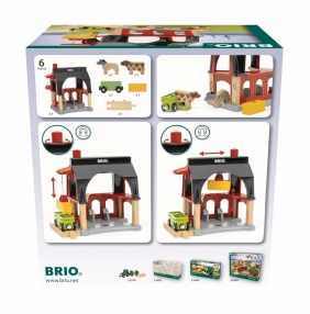 Brio Trains & Vehicles: Stodoła (63601200)