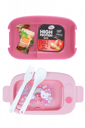 Coolpack, Śniadaniówka MIL 1000 ml Hello Kitty Pink 1 - Pink Light/Dark (20127PTR)