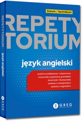 Repetytorium - liceum/technikum - język angielski - 2026 - Dorota Ciężkowska-Gajda, Daniela MacIsaac, Bogusław Solecki