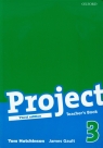 Project 3 Teacher's Book szkoła podstawowa Hutchinson Tom, Gault James