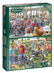 Puzzle 2x500: Falcon - Zlot motocyklowy (11312)