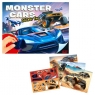  Zestaw z naklejkami Monster Cars 14206A4+