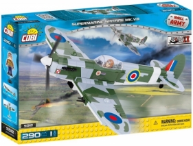 Cobi: Mała Armia WWII. Supermarine Spitfire MK. V B - 5512