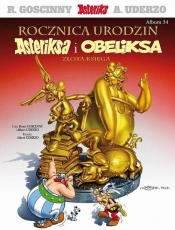 Asteriks. Rocznica urodzin Asteriksa i Obeliksa. Złota księga Tom 34 - René Goscinny, Albert Uderzo