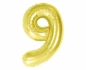 Balon foliowy B&C 9 Light gold 85cm