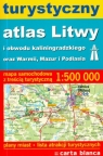 Turystyczny atlas Litwy i obwodu kaliningradzkiego oraz Warmii, Mazur i Podlasia