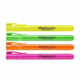 Zakreślacz 4 kolory FABER CASTELL