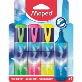 Zakreślacz Arctic Fluo 4kol MAPED
